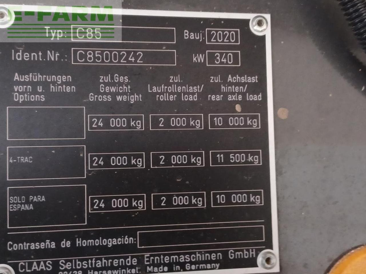 CLAAS LEXION 7500 TT - Зерноуборочный комбайн: фото 5 CLAAS LEXION 7500 TT - Зерноуборочный комбайн: фото 5