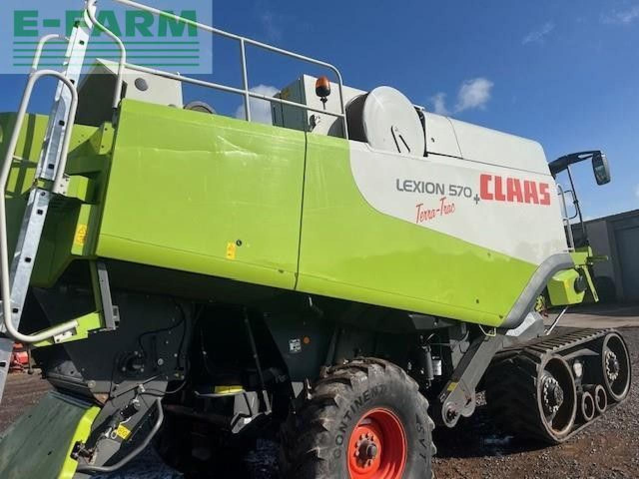 CLAAS USED LEXION 570 TT - Зерноуборочный комбайн: фото 3 CLAAS USED LEXION 570 TT - Зерноуборочный комбайн: фото 3