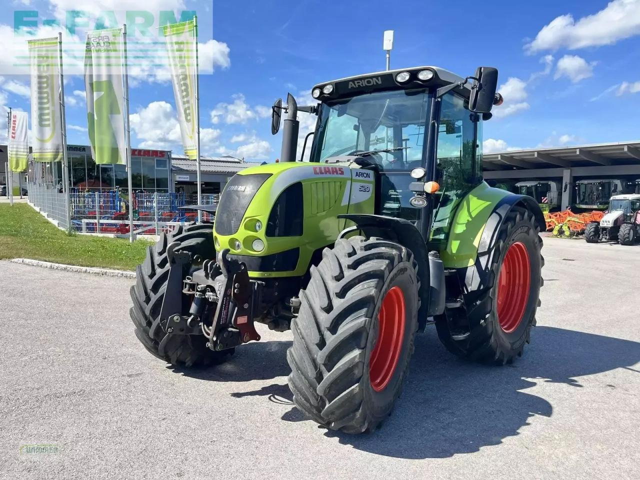 CLAAS arion 520 / lastschalt (gebrauchter arion 500) - Трактор: фото 4 CLAAS arion 520 / lastschalt (gebrauchter arion 500) - Трактор: фото 4