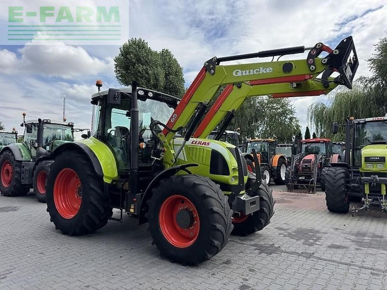 CLAAS arion 640 cis + quicke q65 CIS - Трактор: фото 4 CLAAS arion 640 cis + quicke q65 CIS - Трактор: фото 4