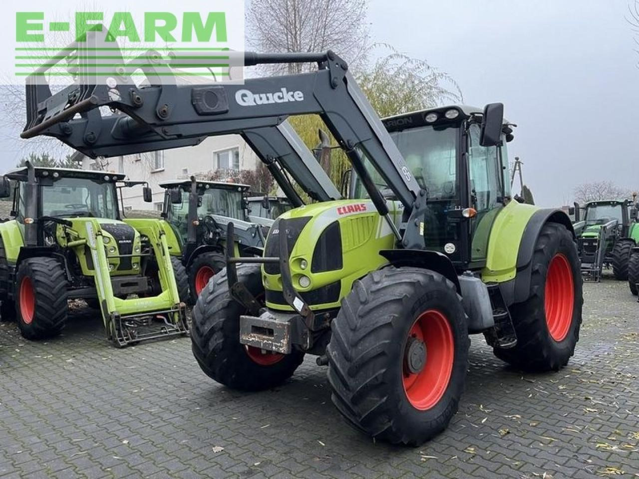 CLAAS arion 640 cis + quicke q65 - Трактор: фото 1 CLAAS arion 640 cis + quicke q65 - Трактор: фото 1