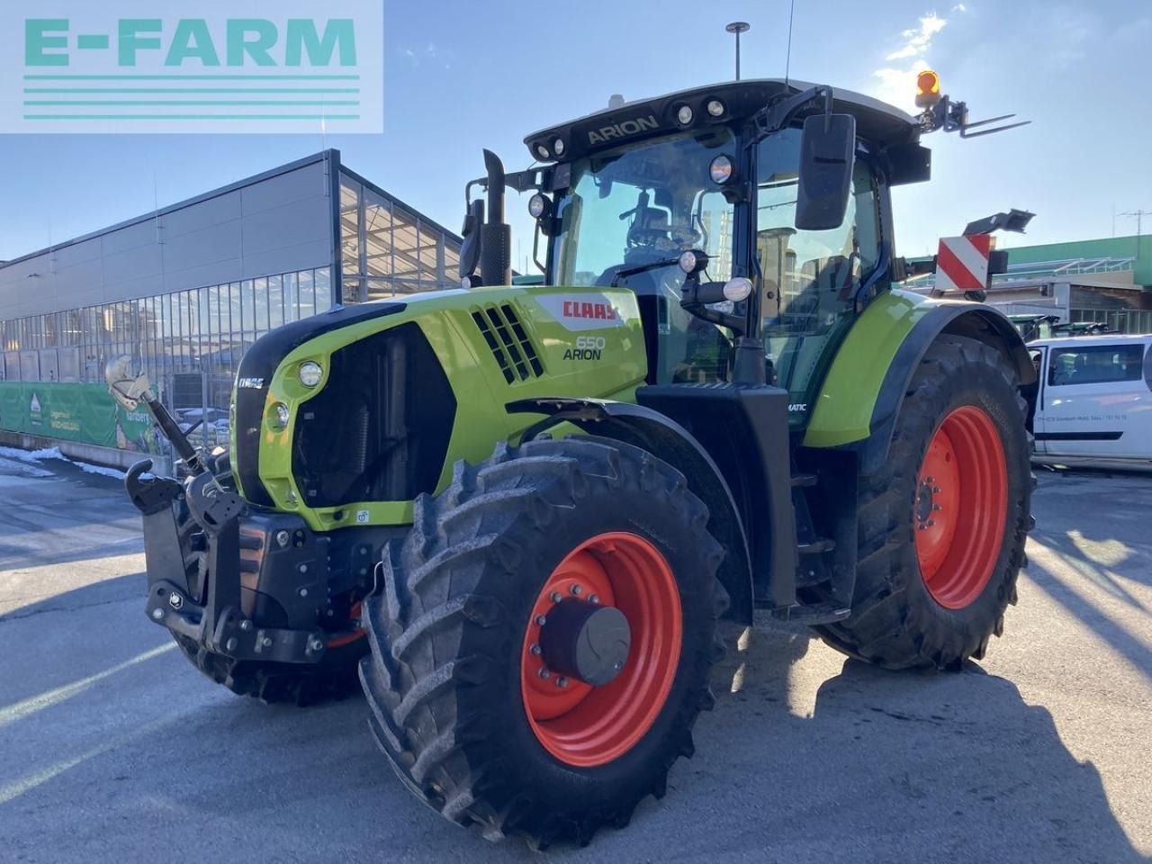 CLAAS arion 650 cmatic cebis CMATIC CEBIS - Трактор: фото 1 CLAAS arion 650 cmatic cebis CMATIC CEBIS - Трактор: фото 1