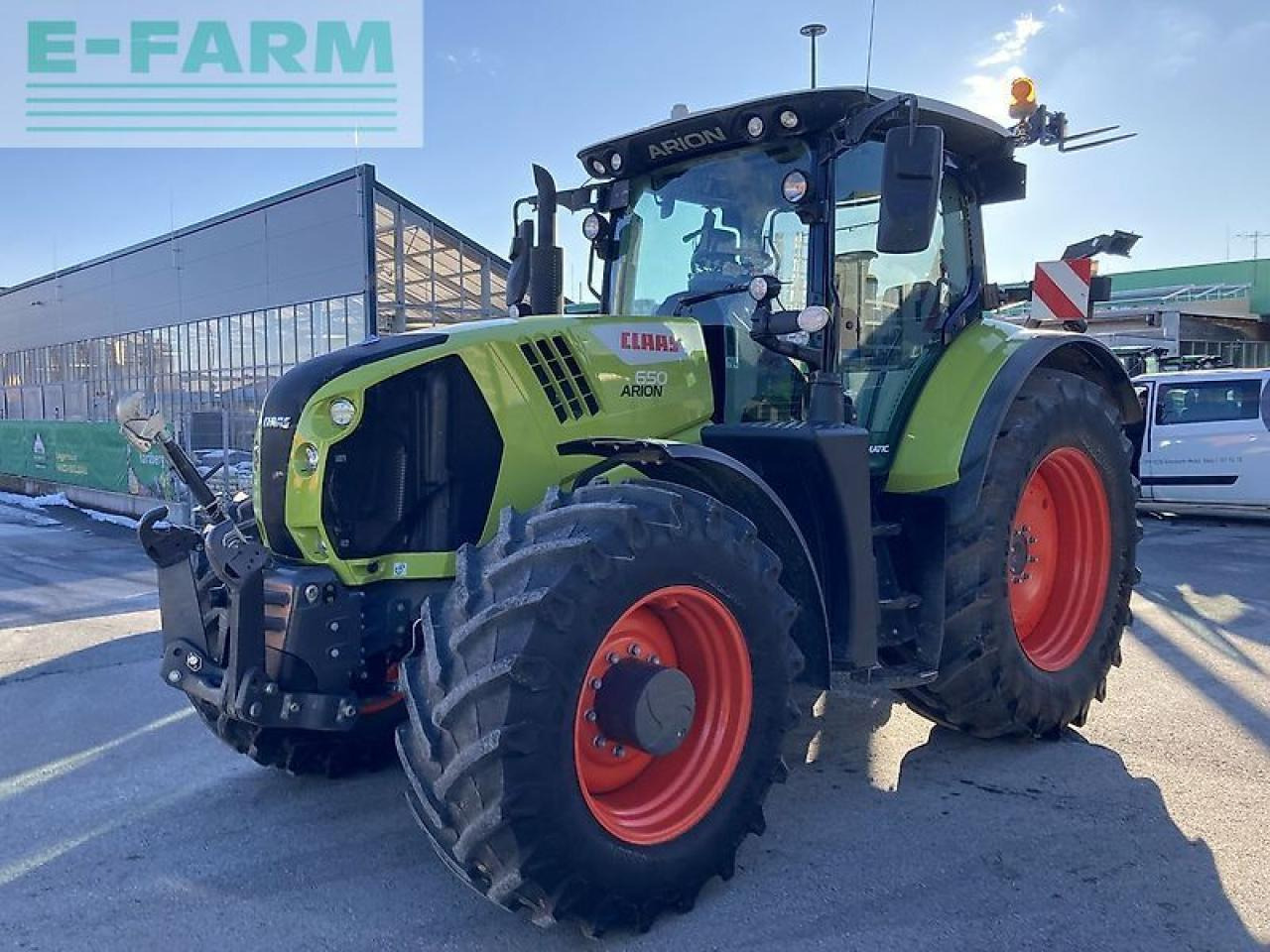 CLAAS arion 650 cmatic cebis CMATIC CEBIS - Трактор: фото 1 CLAAS arion 650 cmatic cebis CMATIC CEBIS - Трактор: фото 1