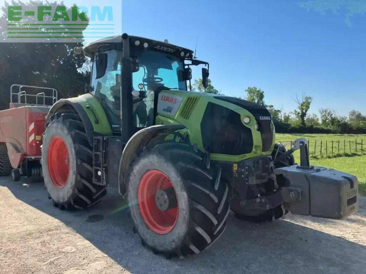 CLAAS axion 830 cmatic business CMATIC - Трактор: фото 3 CLAAS axion 830 cmatic business CMATIC - Трактор: фото 3
