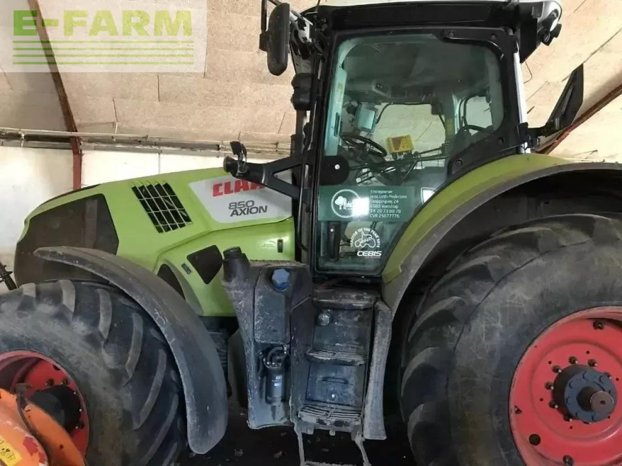 CLAAS axion 850 cebis - Трактор: фото 1 CLAAS axion 850 cebis - Трактор: фото 1