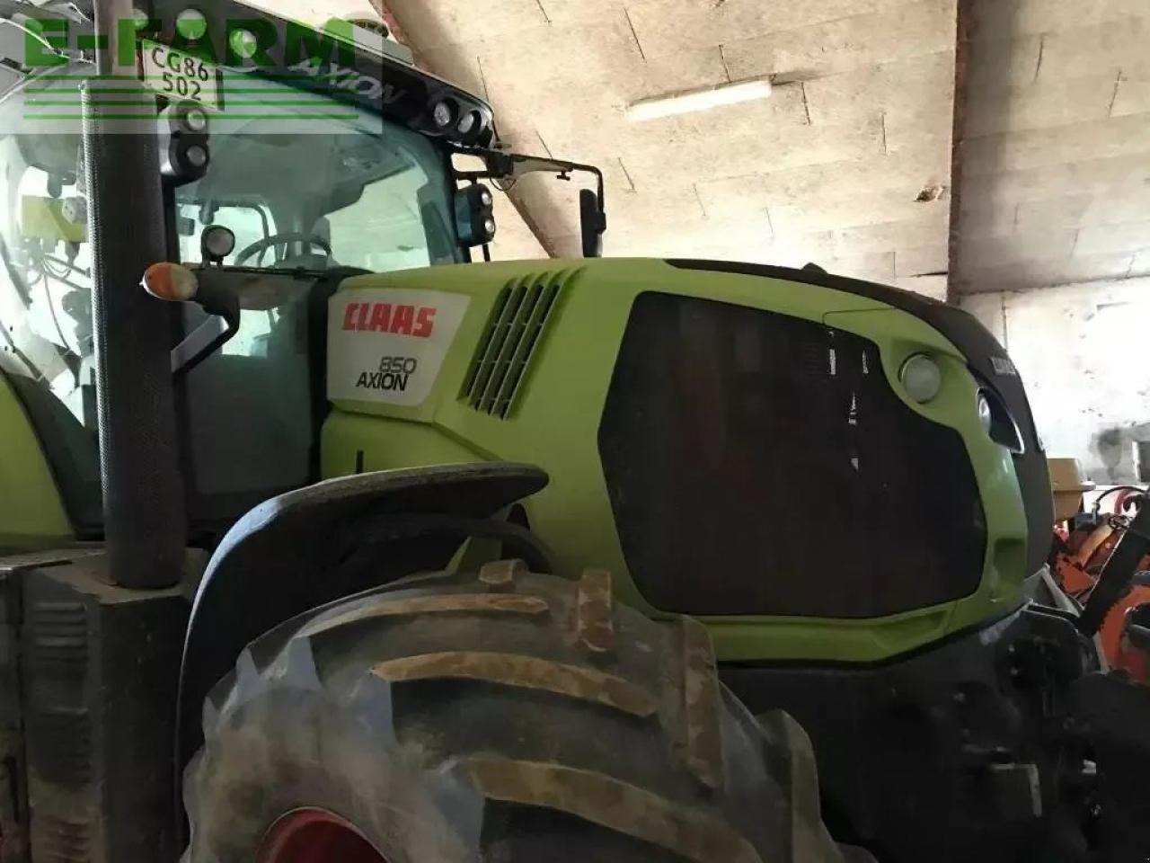 CLAAS axion 850 cebis - Трактор: фото 4 CLAAS axion 850 cebis - Трактор: фото 4