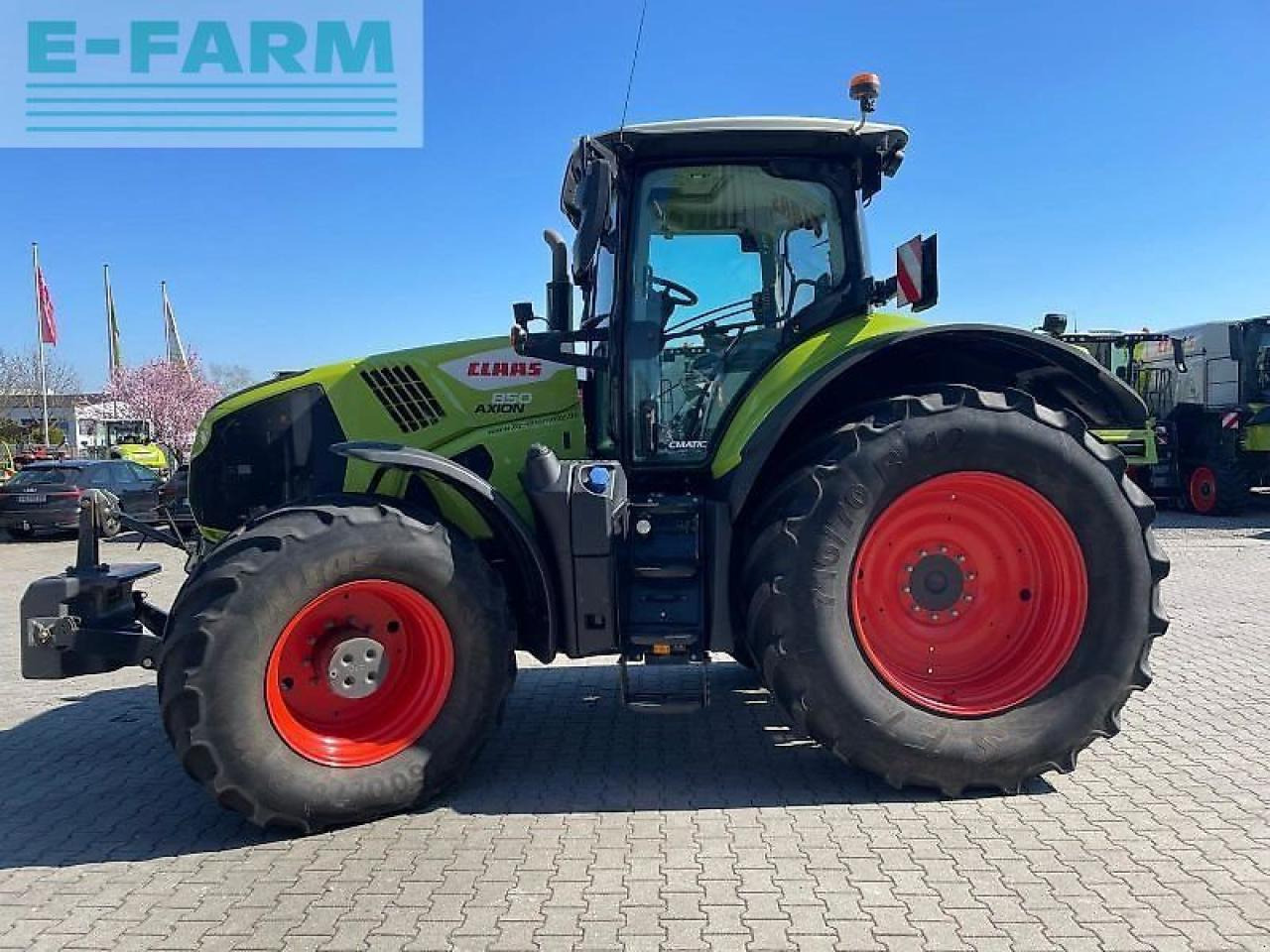 CLAAS axion 850 cmatic - stage v ci - Трактор: фото 5 CLAAS axion 850 cmatic - stage v ci - Трактор: фото 5