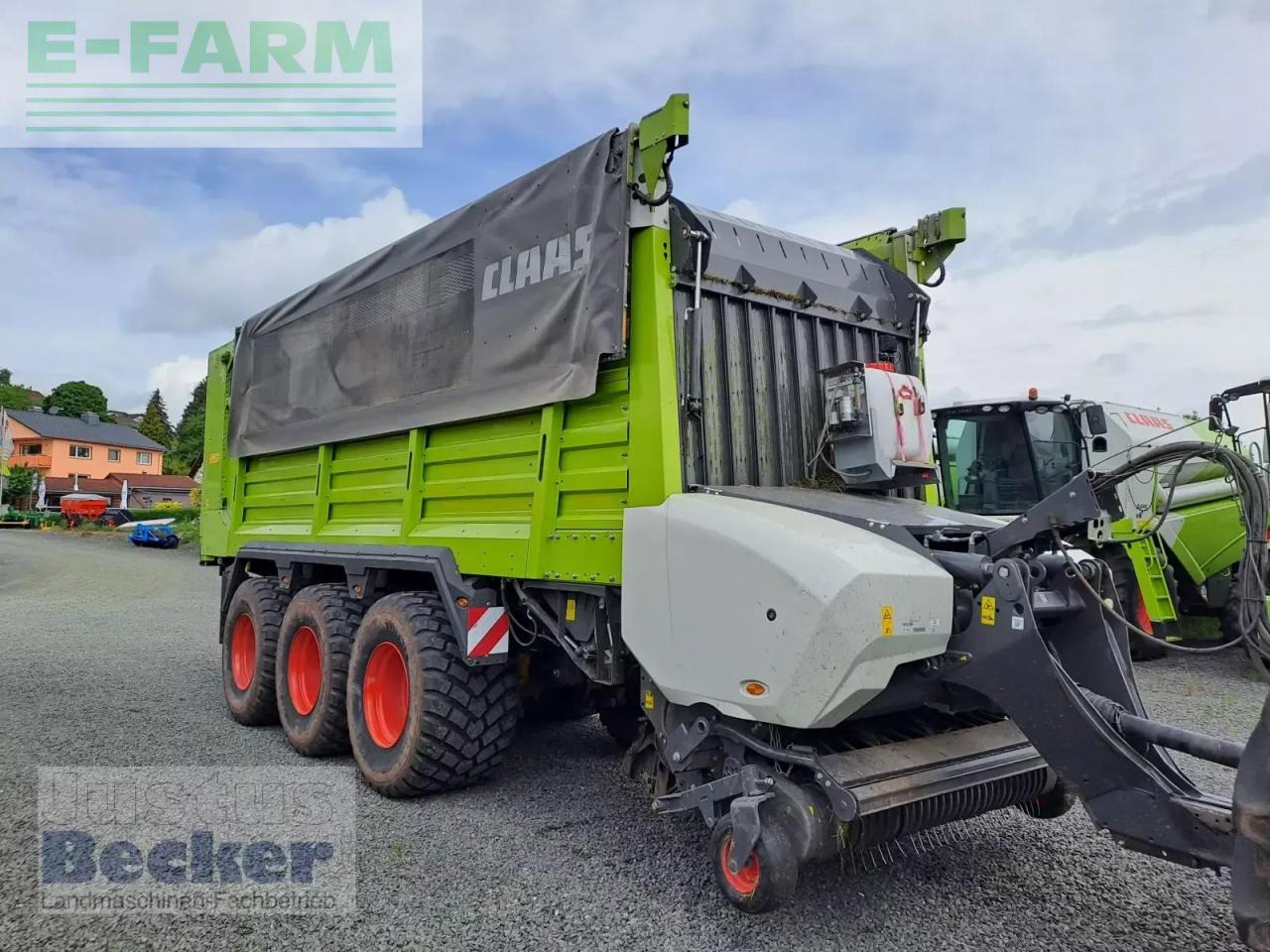 CLAAS cargos 8500 tridem - Самозагружающийся прицеп: фото 1 CLAAS cargos 8500 tridem - Самозагружающийся прицеп: фото 1