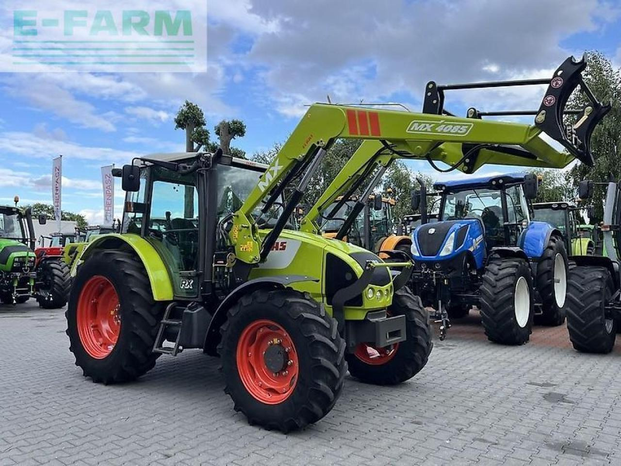 CLAAS celtis 446 plus rx + mailleux mx40-85 - Трактор: фото 4 CLAAS celtis 446 plus rx + mailleux mx40-85 - Трактор: фото 4