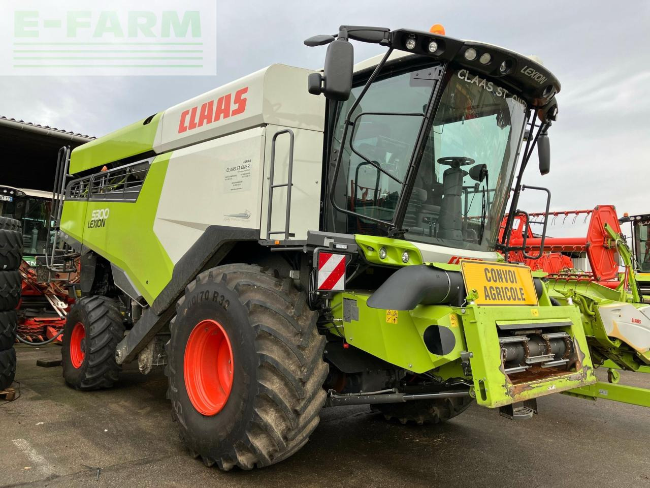 CLAAS lexion 5300 - Зерноуборочный комбайн: фото 1 CLAAS lexion 5300 - Зерноуборочный комбайн: фото 1