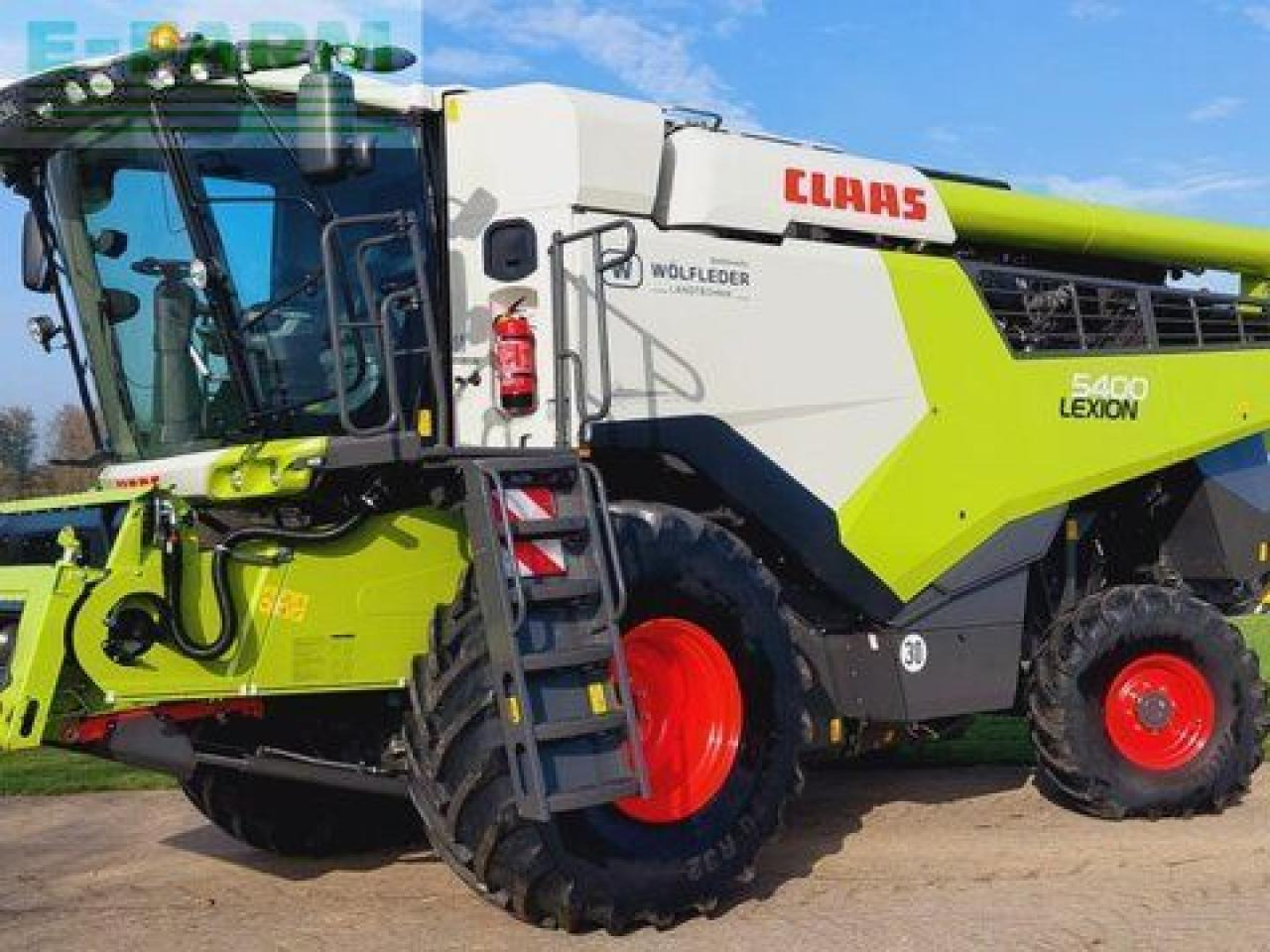 CLAAS lexion 5400 - Зерноуборочный комбайн: фото 1 CLAAS lexion 5400 - Зерноуборочный комбайн: фото 1