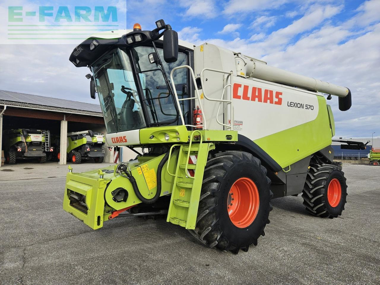 CLAAS lexion 570 - Зерноуборочный комбайн: фото 1 CLAAS lexion 570 - Зерноуборочный комбайн: фото 1