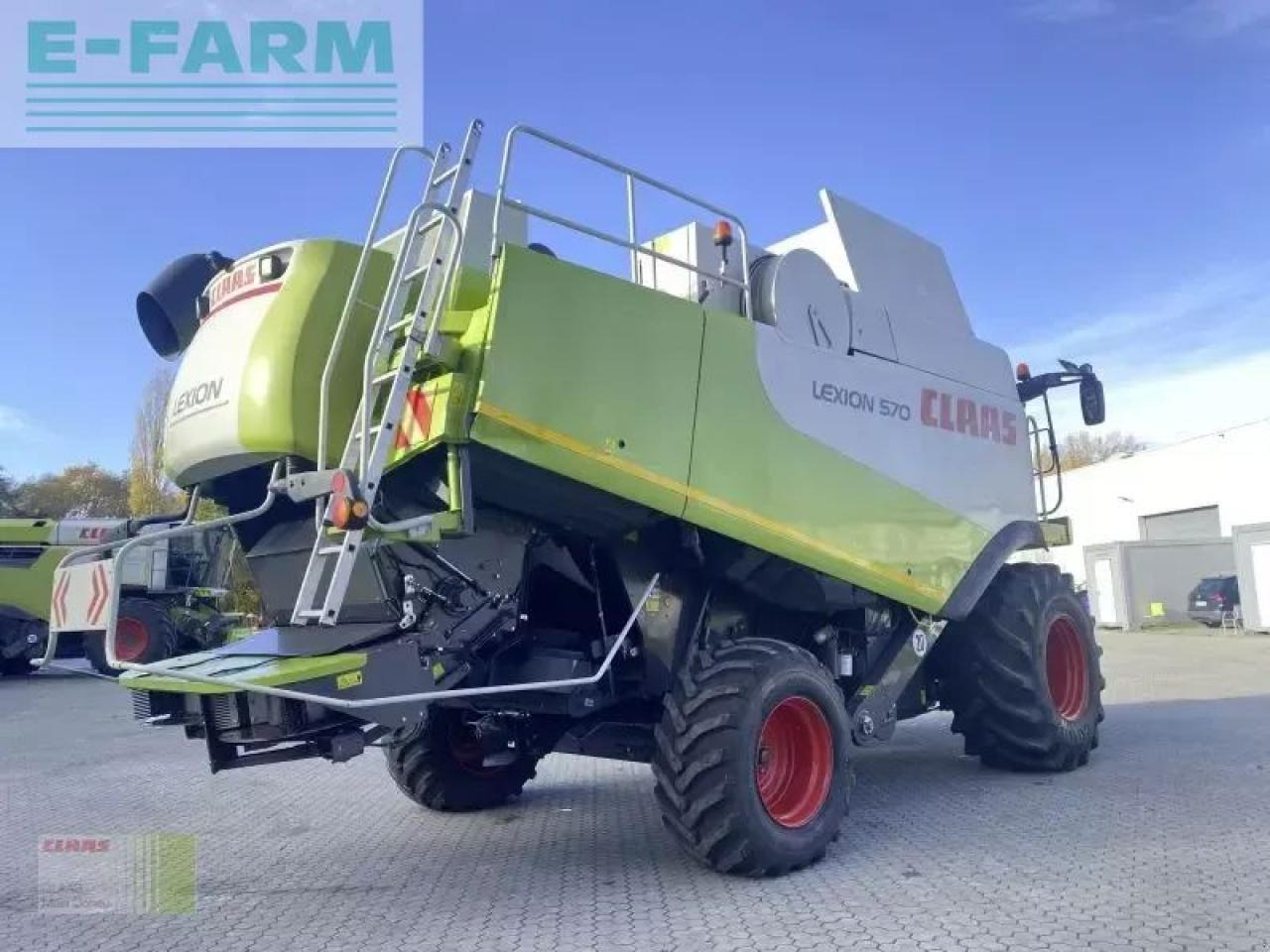 CLAAS lexion 570 + v750 + tw - Зерноуборочный комбайн: фото 5 CLAAS lexion 570 + v750 + tw - Зерноуборочный комбайн: фото 5