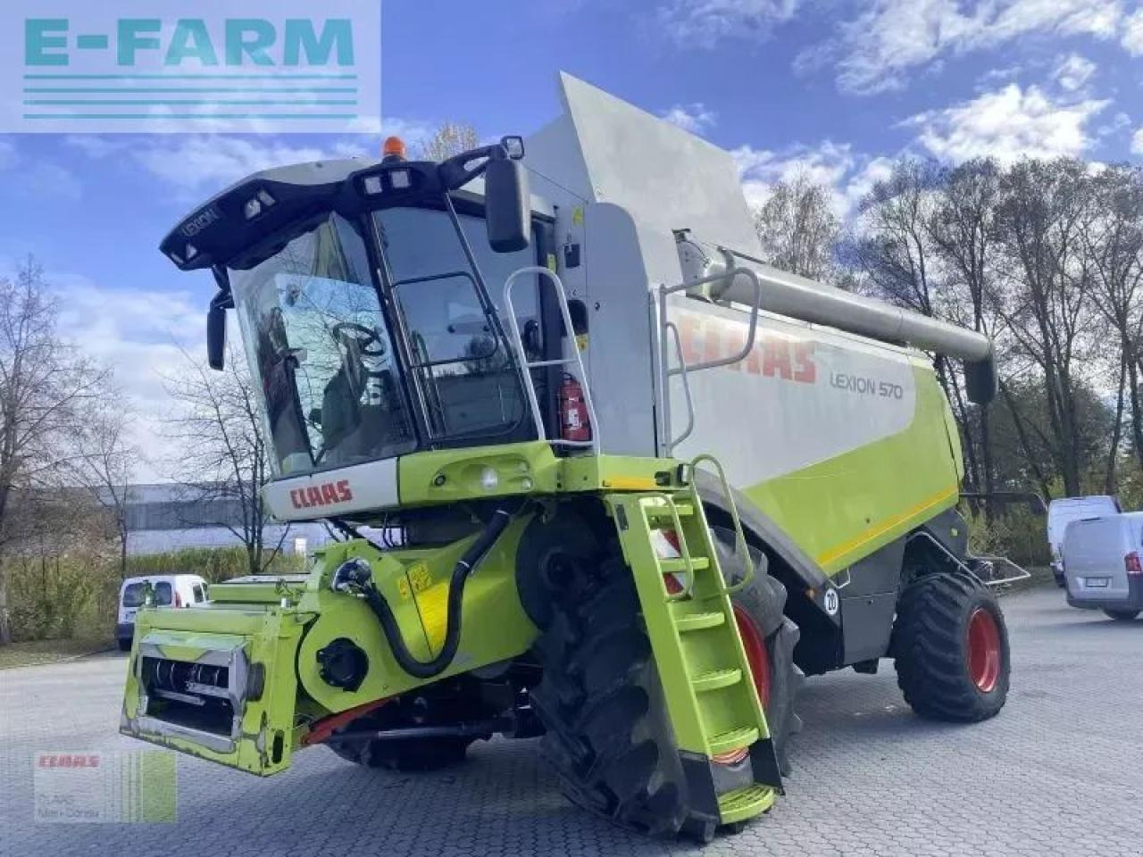 CLAAS lexion 570 + v750 + tw - Зерноуборочный комбайн: фото 3 CLAAS lexion 570 + v750 + tw - Зерноуборочный комбайн: фото 3