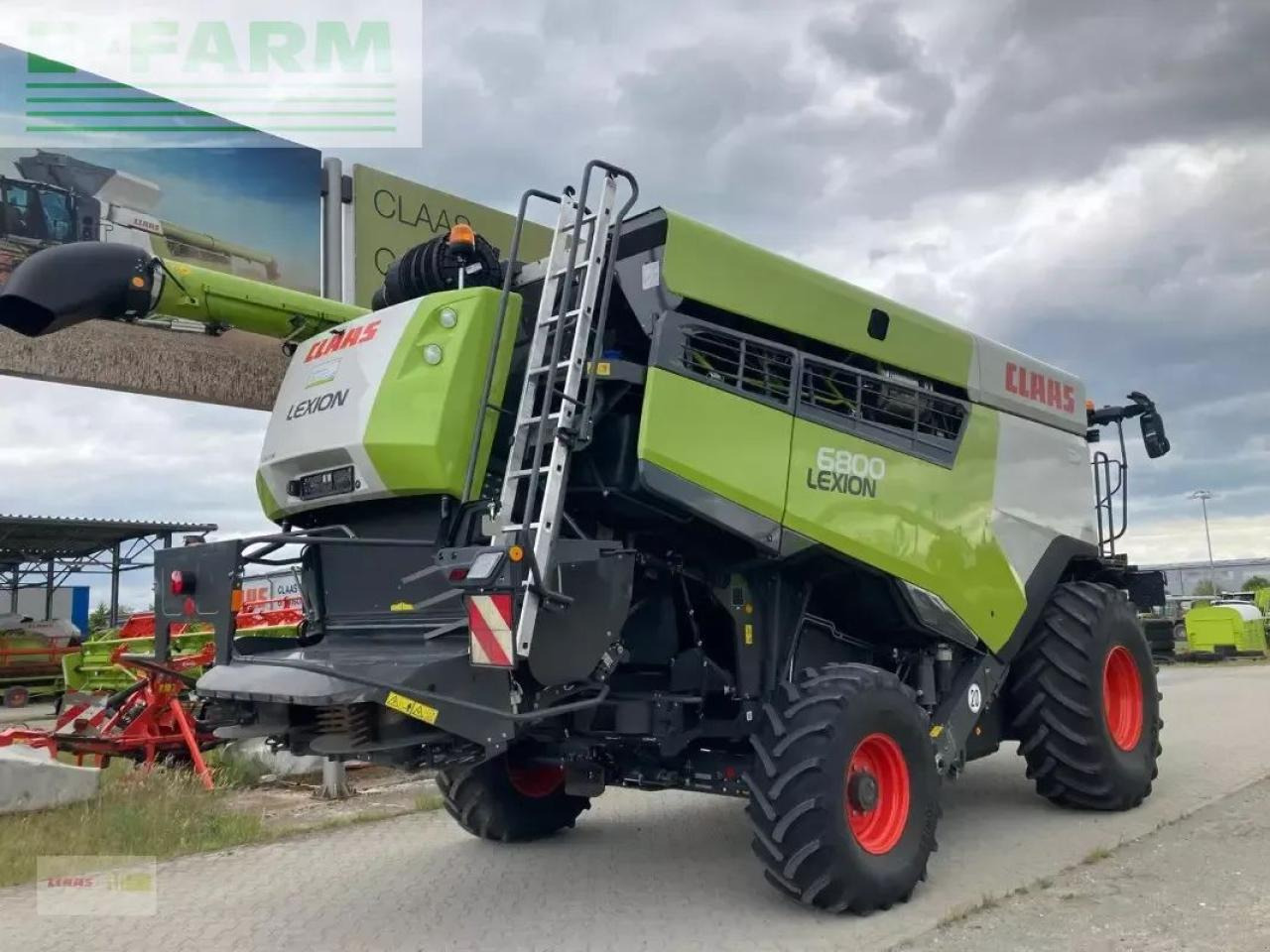 Зерноуборочный комбайн CLAAS lexion 6800: фото 6