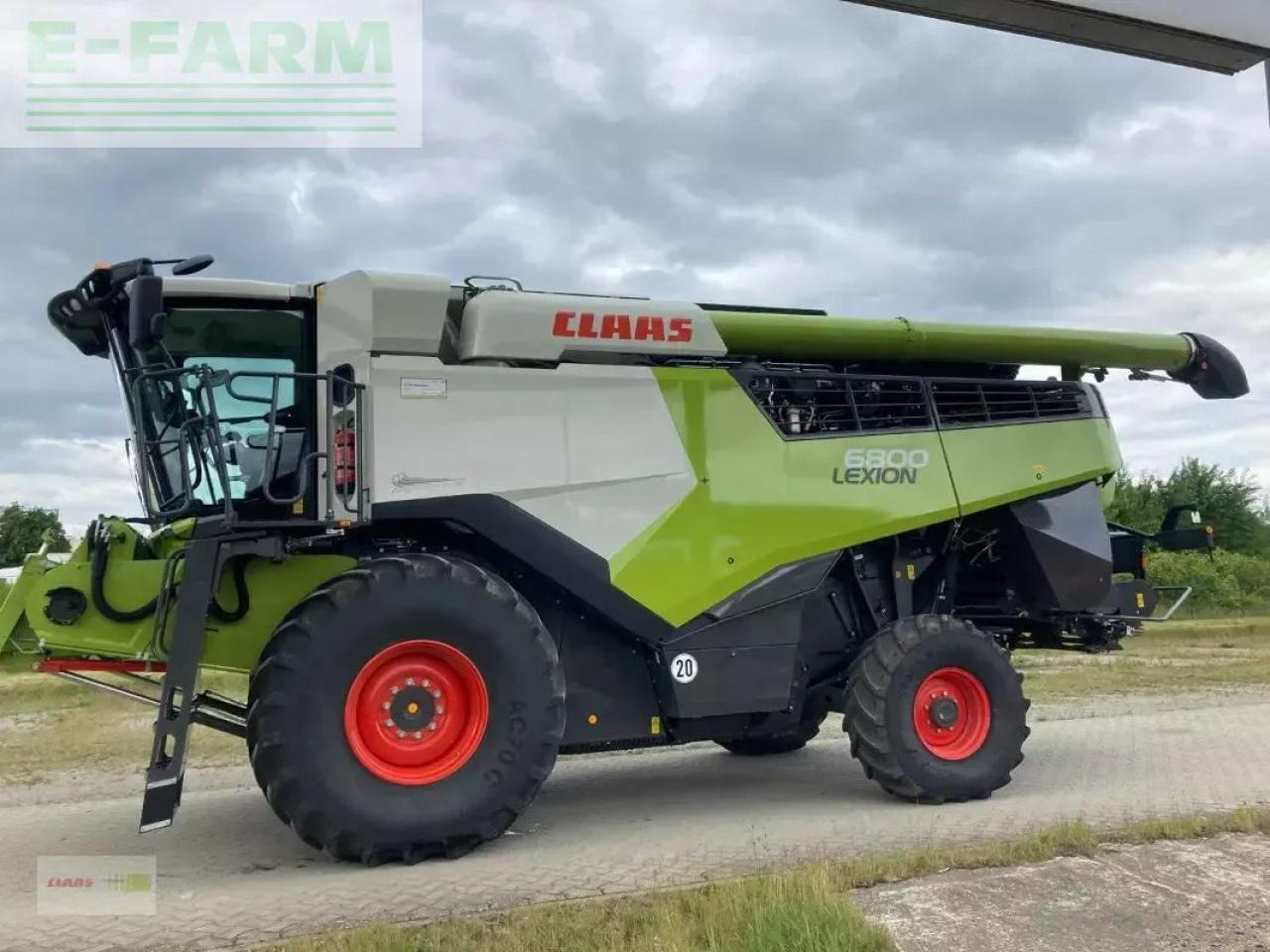Зерноуборочный комбайн CLAAS lexion 6800: фото 8