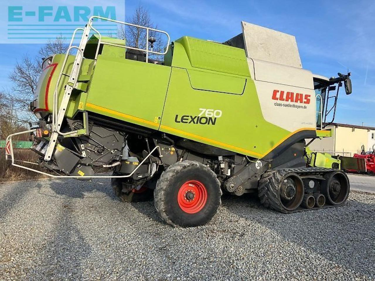 Зерноуборочный комбайн CLAAS lexion 760 tt terra trac: фото 6