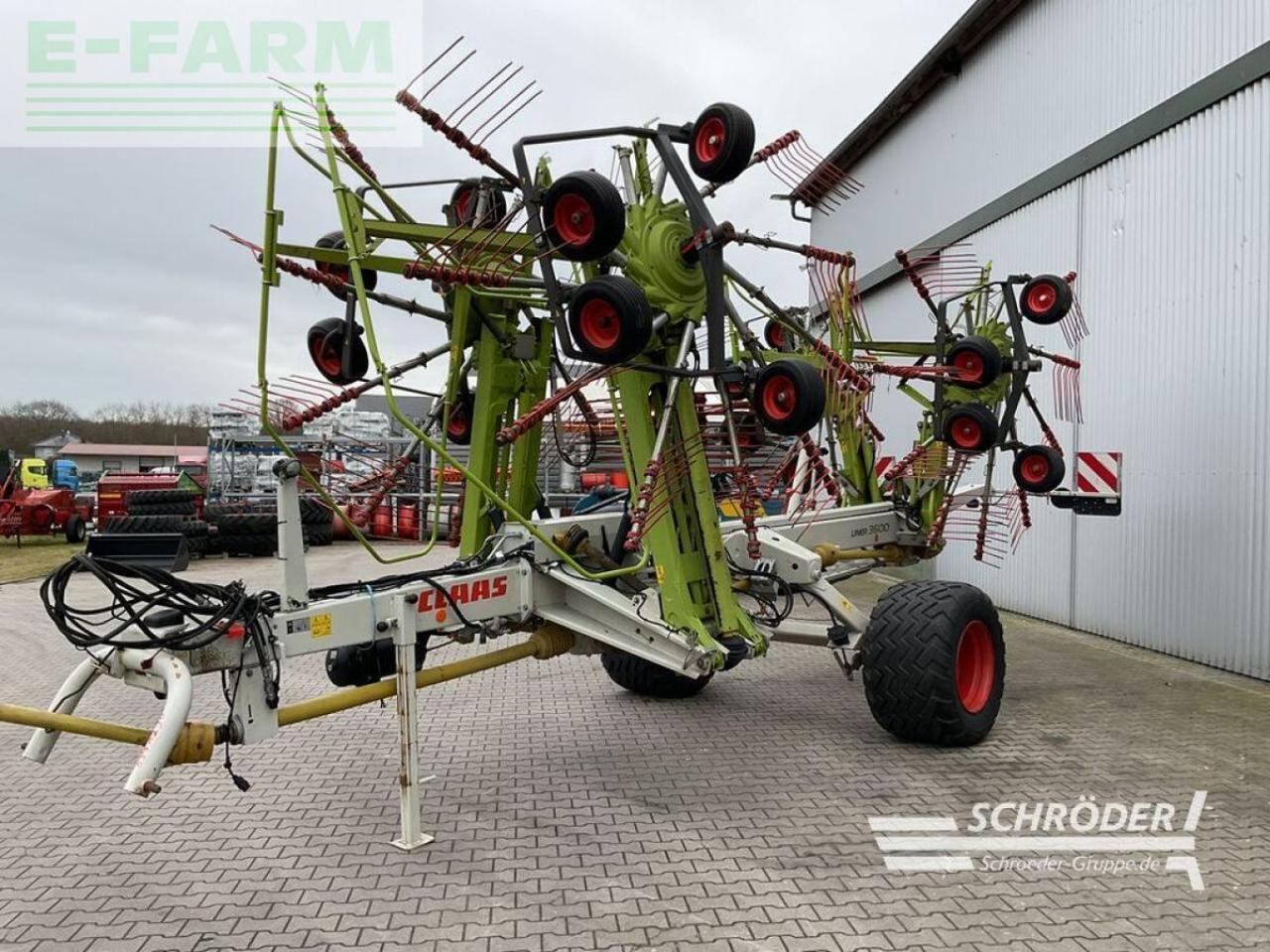 Сеноворошилка CLAAS liner 3600: фото 6