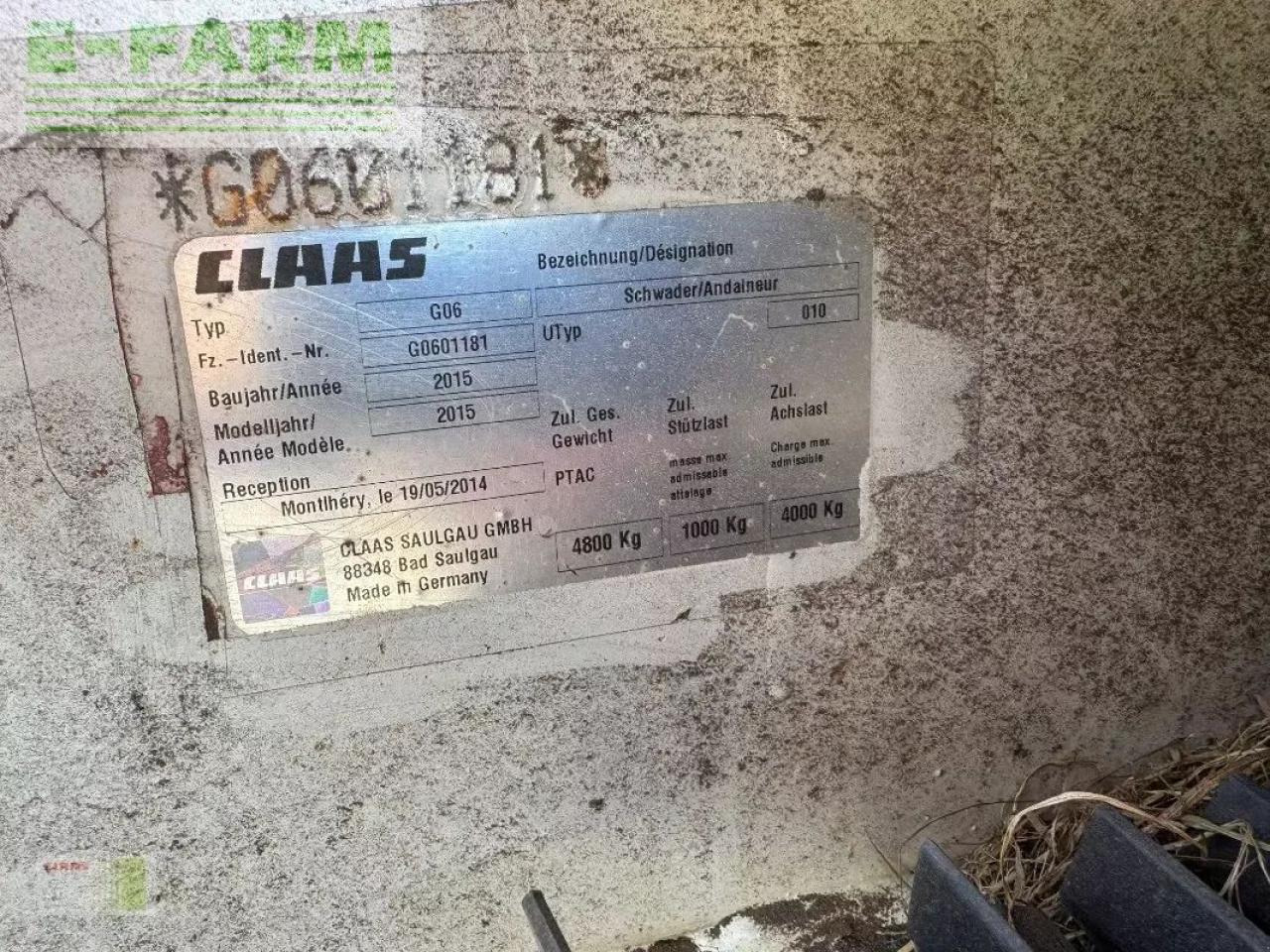 CLAAS liner 3600 - Сеноворошилка: фото 2 CLAAS liner 3600 - Сеноворошилка: фото 2