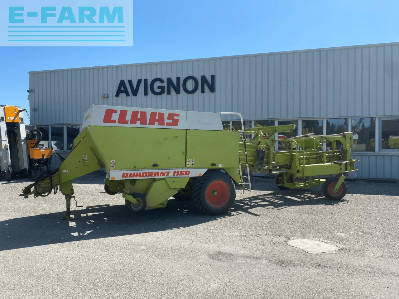 CLAAS quadrant 1150 - Пресс-подборщик тюковый: фото 1 CLAAS quadrant 1150 - Пресс-подборщик тюковый: фото 1