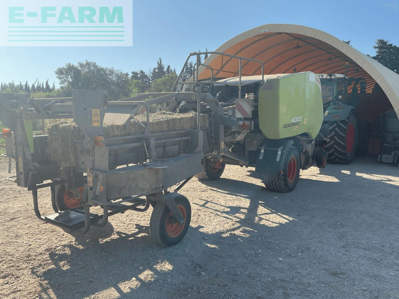 CLAAS quadrant 4000 - Пресс-подборщик тюковый: фото 5 CLAAS quadrant 4000 - Пресс-подборщик тюковый: фото 5