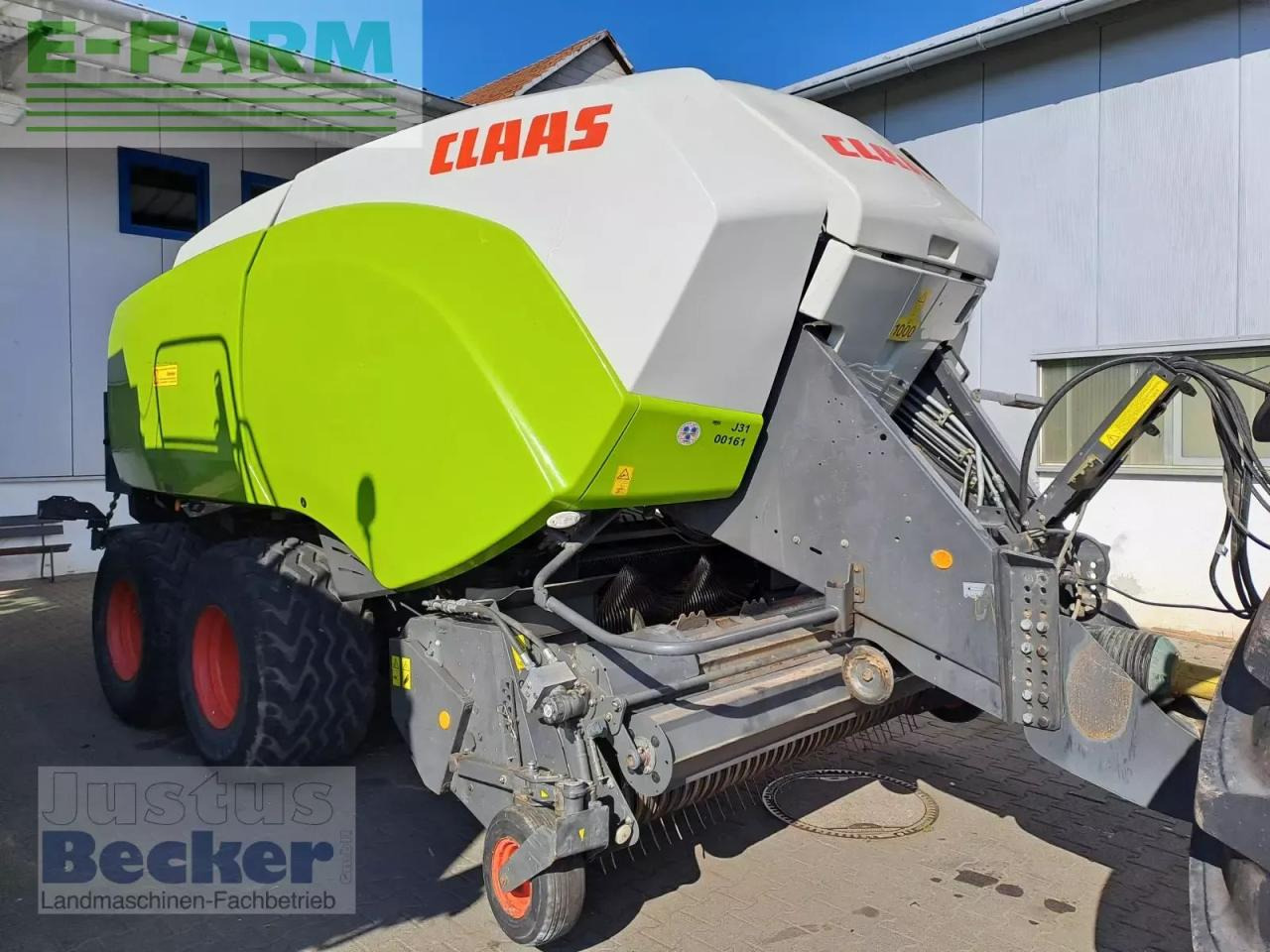 CLAAS quadrant 5200 fc - Пресс-подборщик тюковый: фото 4 CLAAS quadrant 5200 fc - Пресс-подборщик тюковый: фото 4