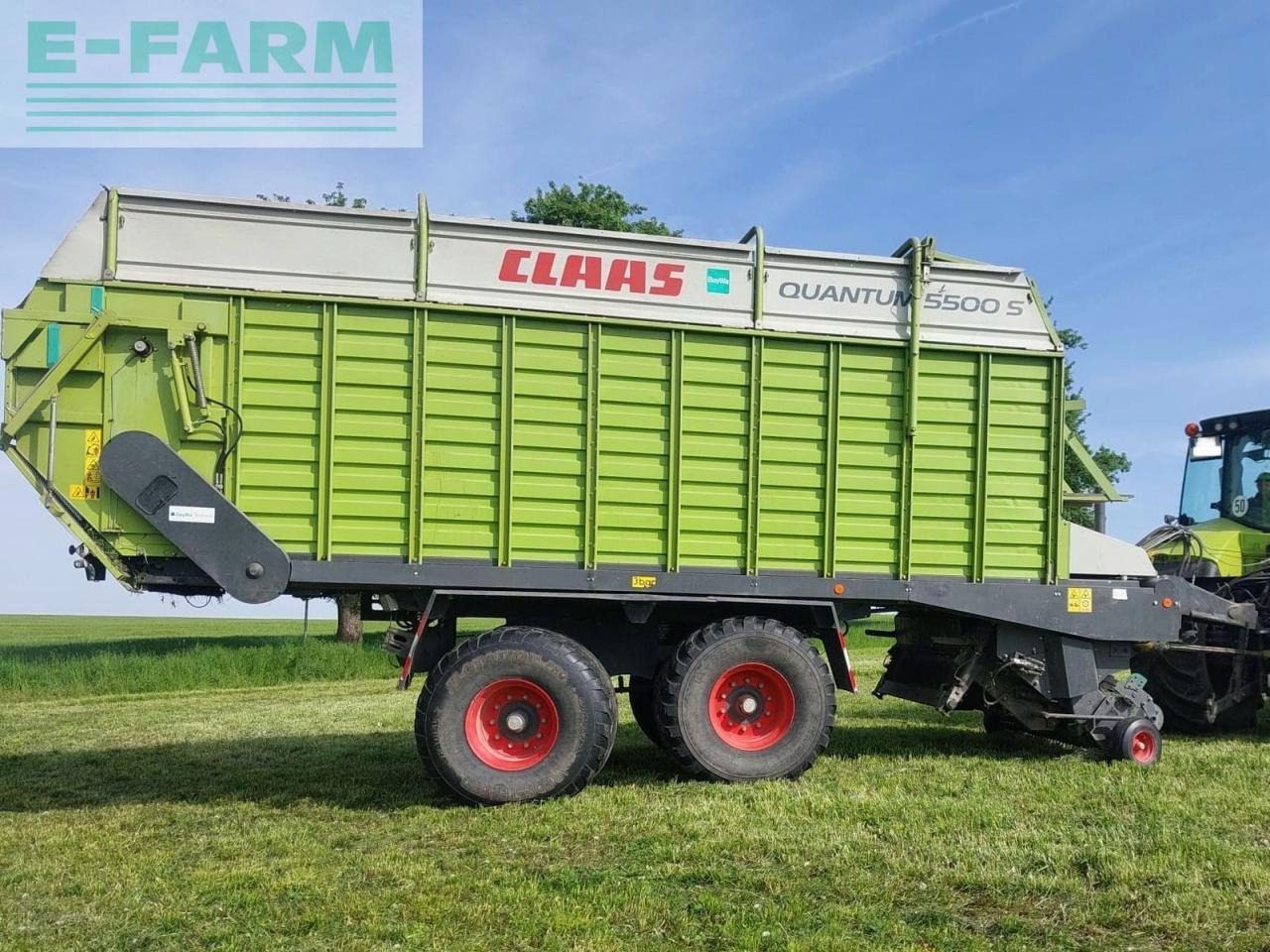 CLAAS quantum 5500 s - Сельскохозяйственный прицеп-самосвал: фото 2 CLAAS quantum 5500 s - Сельскохозяйственный прицеп-самосвал: фото 2