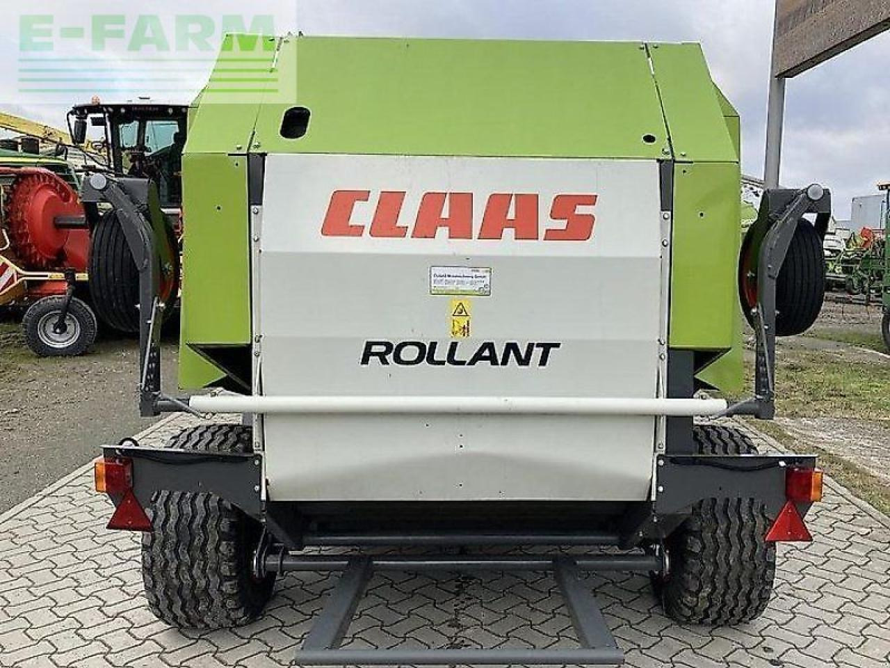 CLAAS rollant 340 rc - Пресс-подборщик тюковый: фото 4 CLAAS rollant 340 rc - Пресс-подборщик тюковый: фото 4
