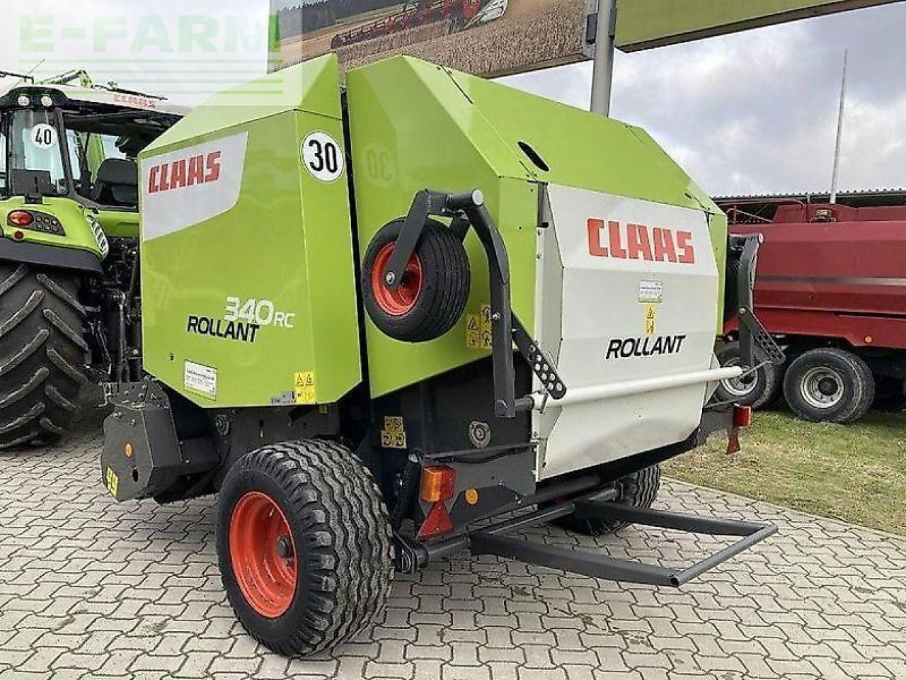 CLAAS rollant 340 rc - Пресс-подборщик тюковый: фото 5 CLAAS rollant 340 rc - Пресс-подборщик тюковый: фото 5