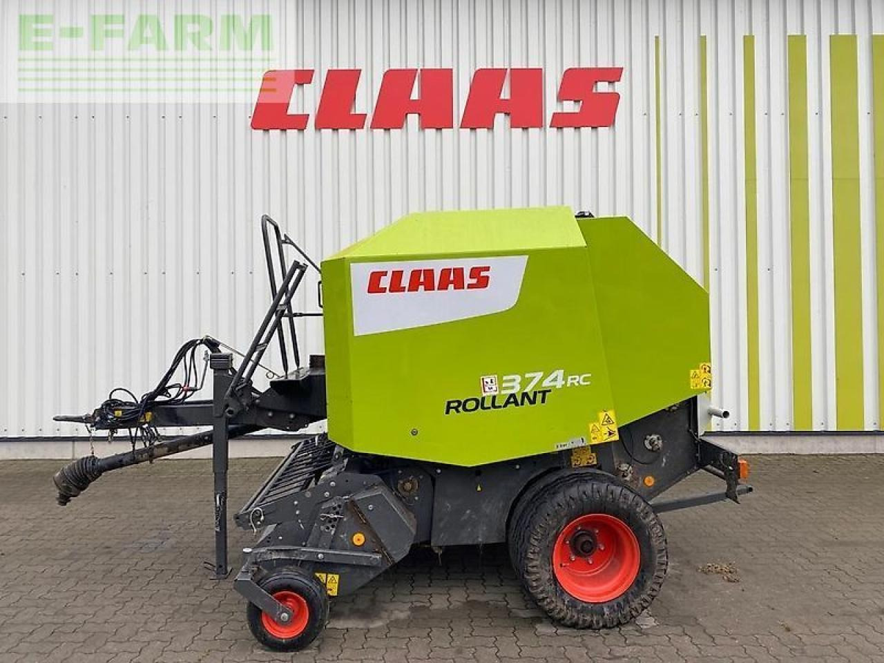 CLAAS rollant 374 rc pro - Пресс-подборщик тюковый: фото 1 CLAAS rollant 374 rc pro - Пресс-подборщик тюковый: фото 1