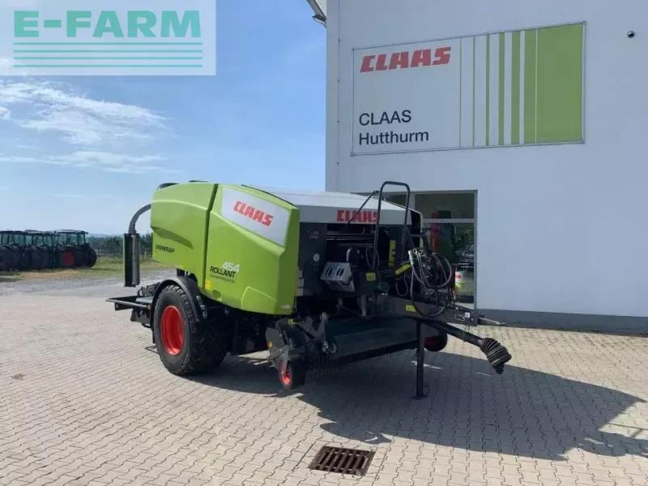 CLAAS rollant 454 rc uniwrap - Пресс-подборщик тюковый: фото 1 CLAAS rollant 454 rc uniwrap - Пресс-подборщик тюковый: фото 1