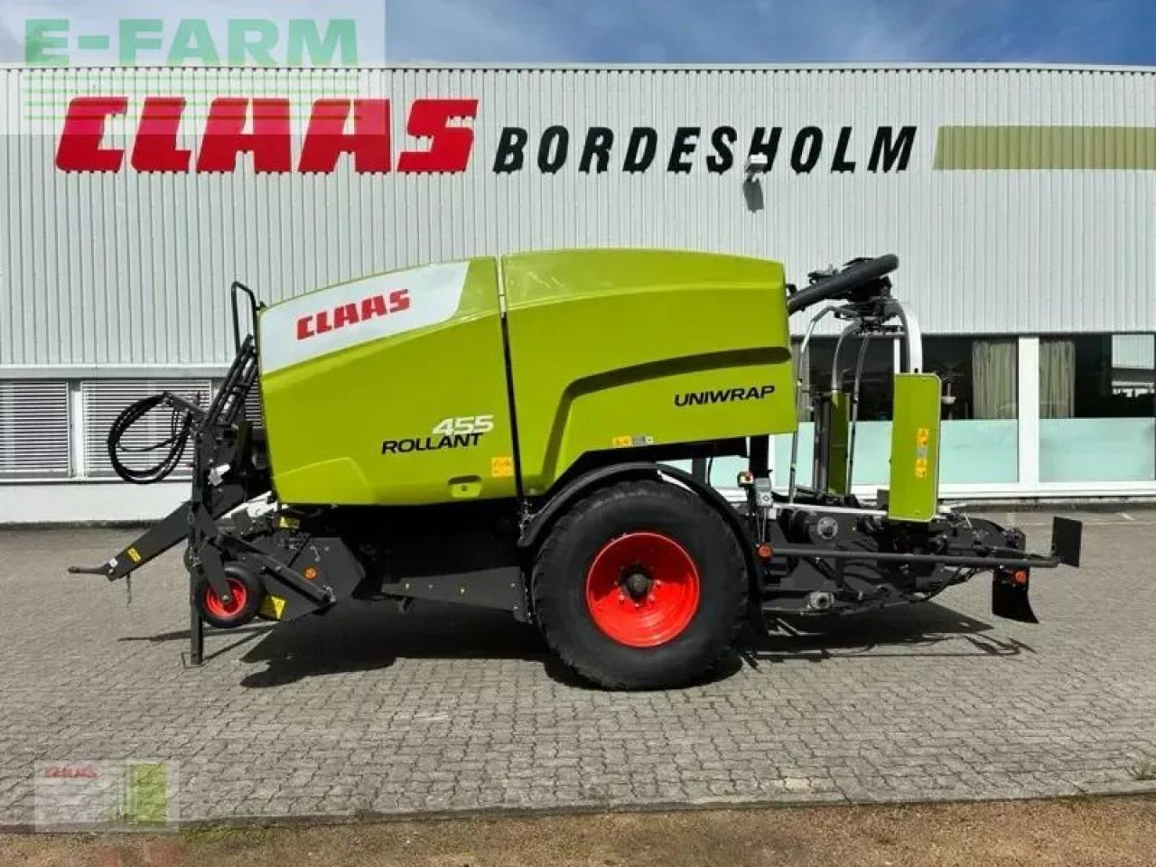 CLAAS rollant 455 rc uniwrap - Пресс-подборщик тюковый: фото 1 CLAAS rollant 455 rc uniwrap - Пресс-подборщик тюковый: фото 1