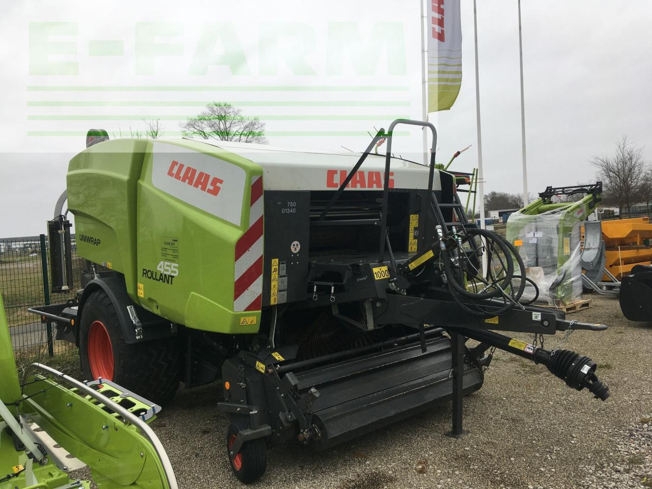 CLAAS rollant 455 rc uniwrap - Пресс-подборщик тюковый: фото 1 CLAAS rollant 455 rc uniwrap - Пресс-подборщик тюковый: фото 1