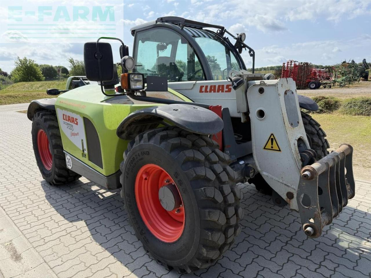 Телескопический погрузчик CLAAS scorpion 7030 variopower: фото 7