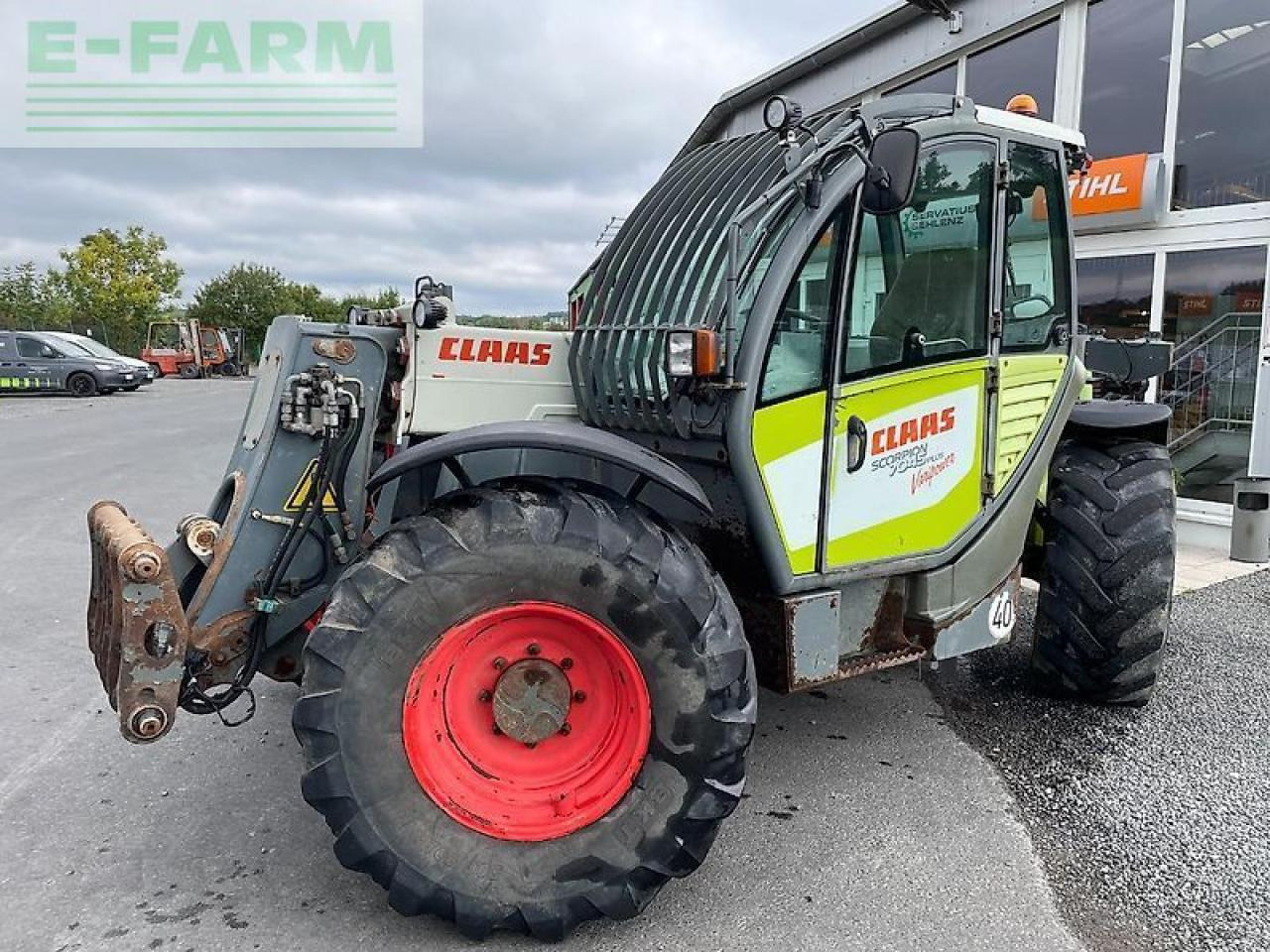 CLAAS scorpion 7045 plus varipower reparaturbedürftig - Телескопический погрузчик: фото 2 CLAAS scorpion 7045 plus varipower reparaturbedürftig - Телескопический погрузчик: фото 2