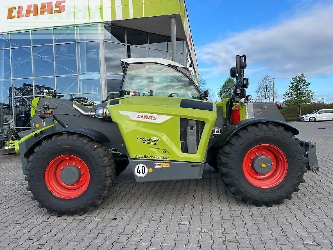 CLAAS scorpion 756 varipower plus - Телескопический погрузчик: фото 1 CLAAS scorpion 756 varipower plus - Телескопический погрузчик: фото 1