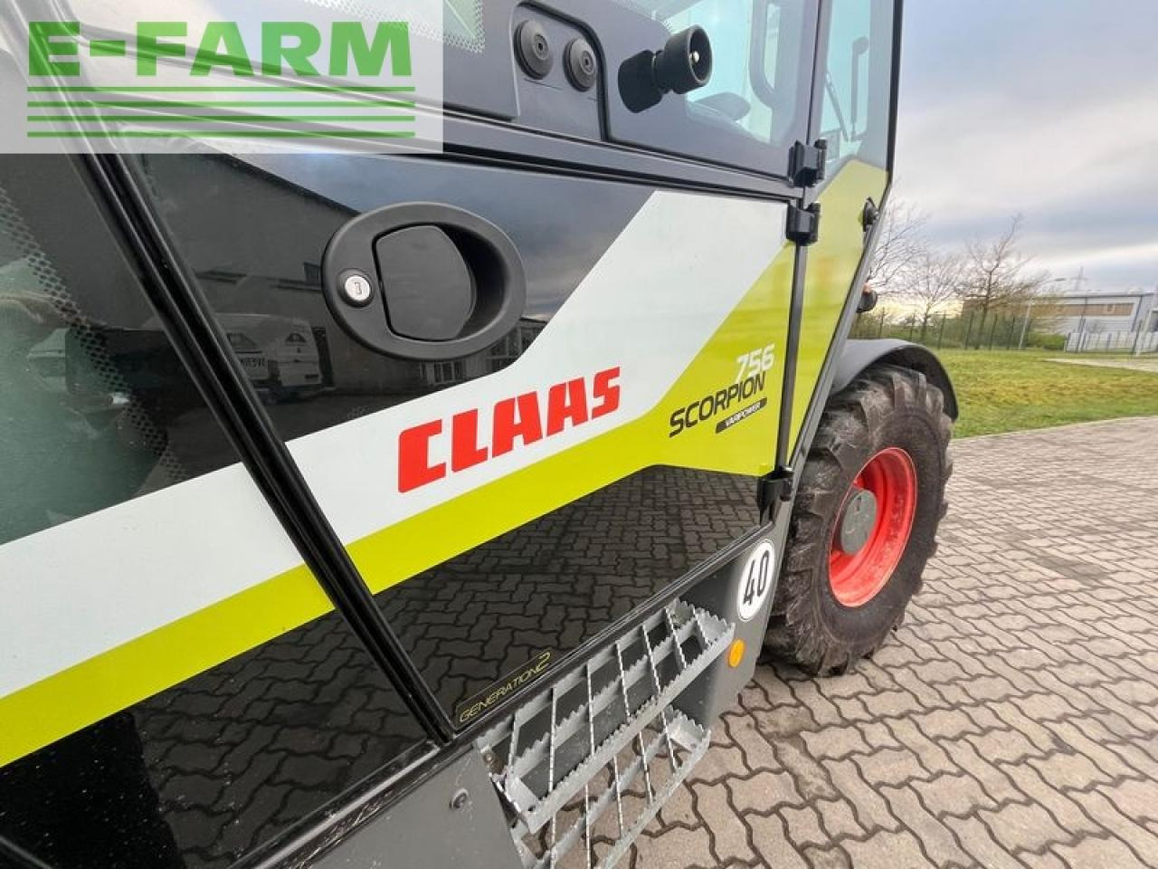 Телескопический погрузчик CLAAS scorpion 756 varipower plus: фото 8
