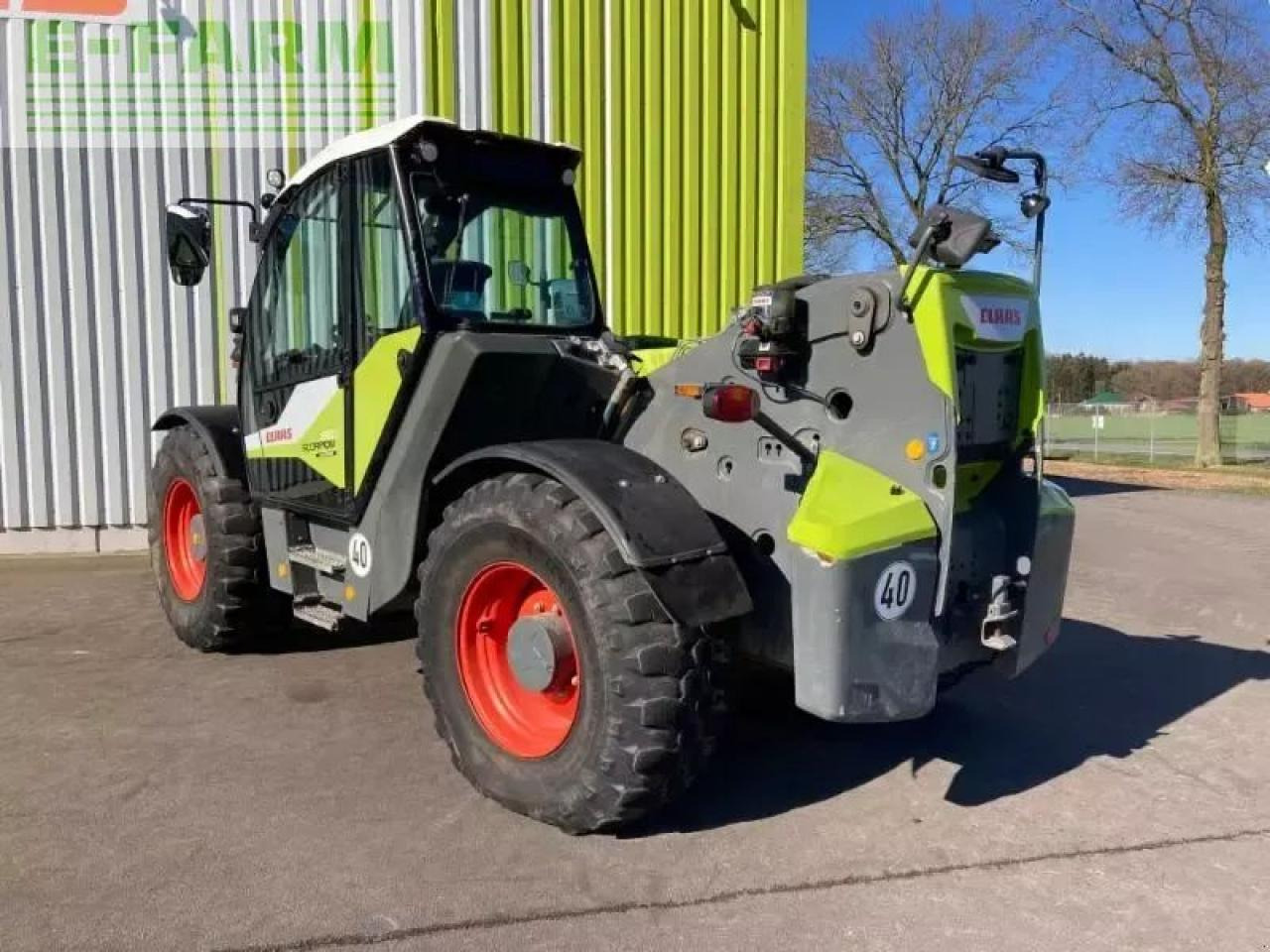 Телескопический погрузчик CLAAS scorpion 960 vp stage v: фото 6