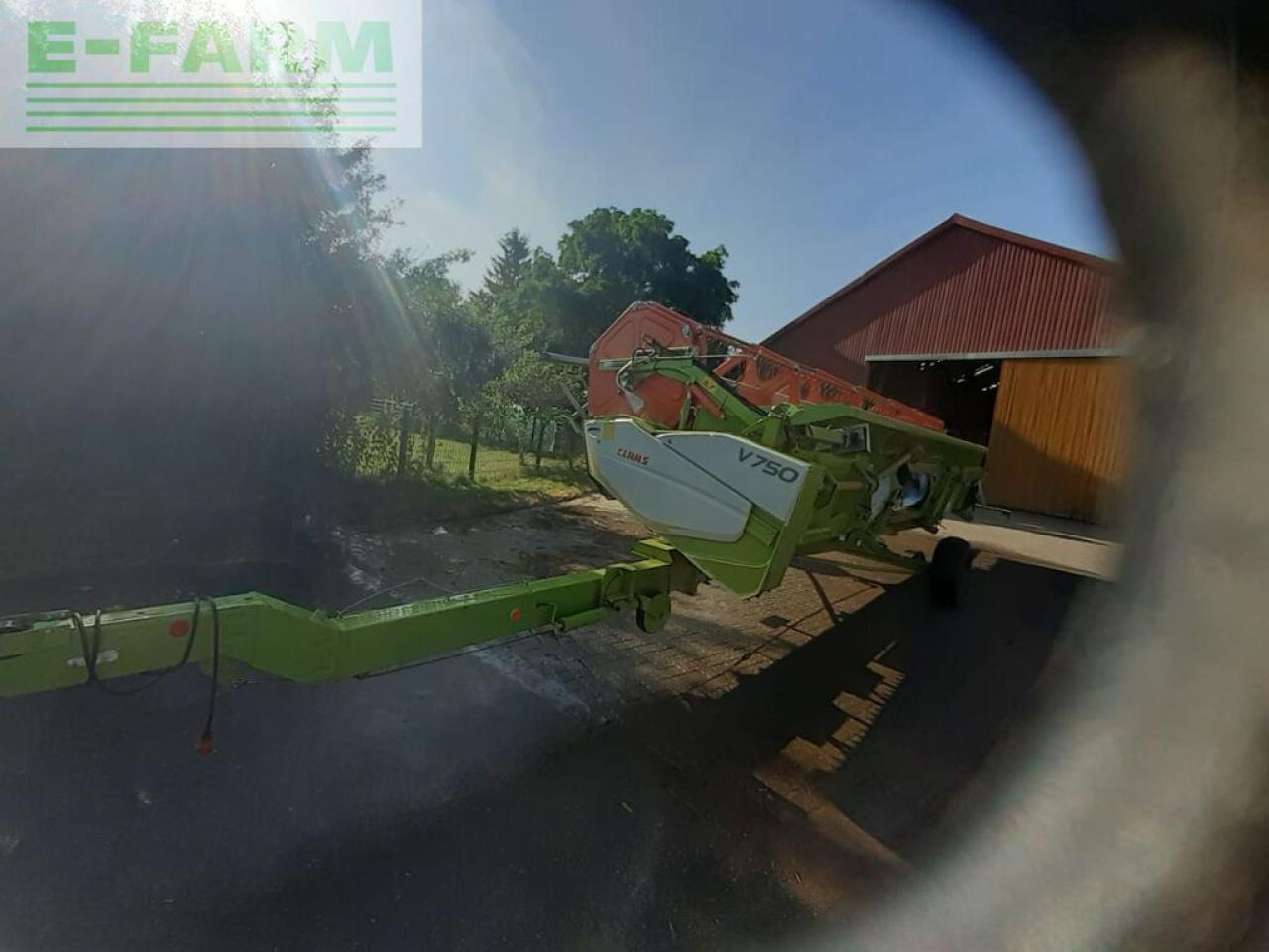 CLAAS vario-schneidwerk v 750 + transportwagen - Оборудование для кормоуборочного комбайна: фото 4 CLAAS vario-schneidwerk v 750 + transportwagen - Оборудование для кормоуборочного комбайна: фото 4