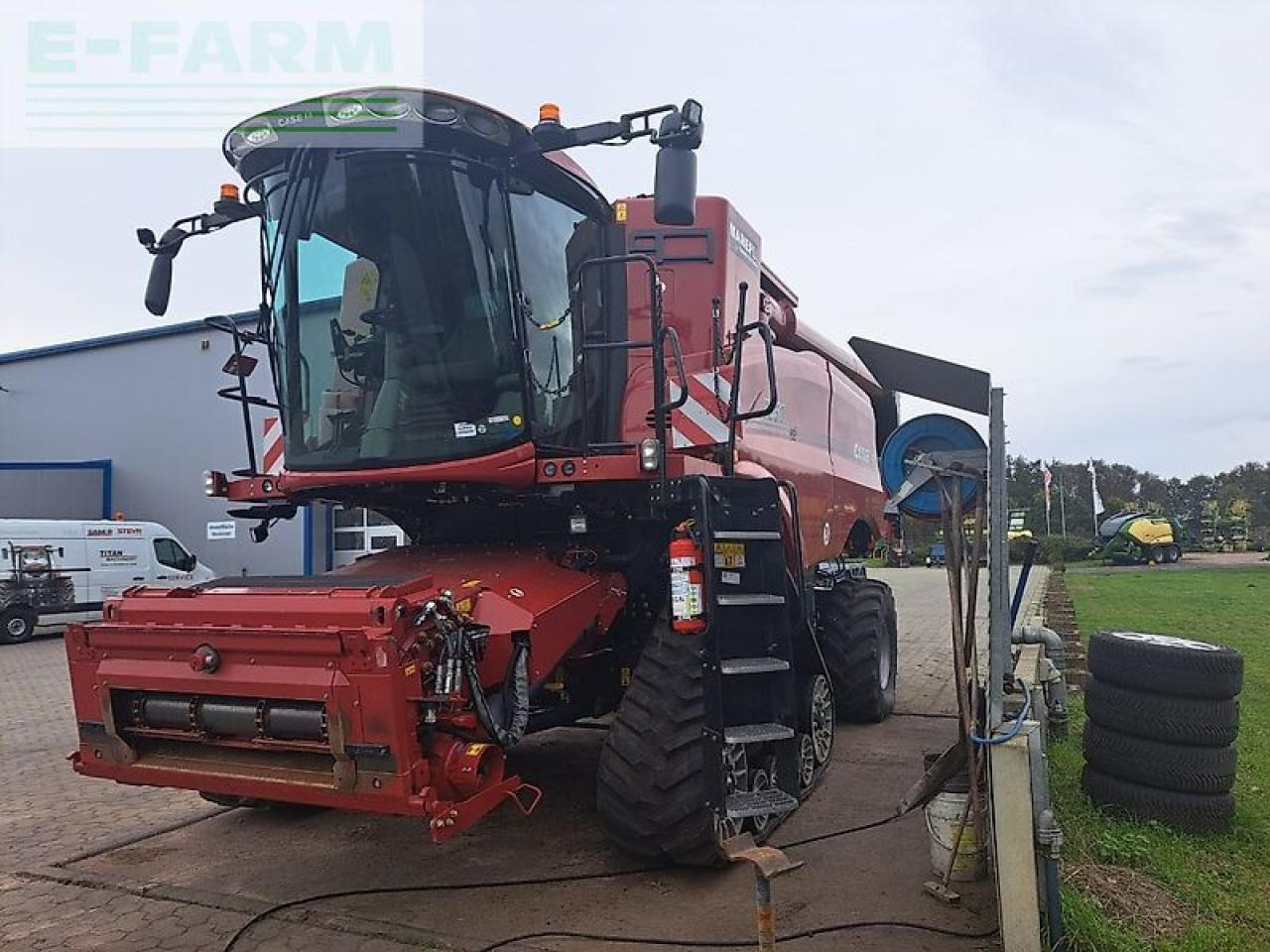 Case-IH axial flow 7250 - Зерноуборочный комбайн: фото 5 Case-IH axial flow 7250 - Зерноуборочный комбайн: фото 5
