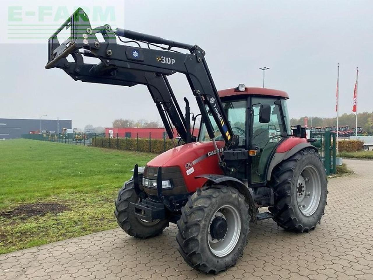 Case-IH jx 90 mit trima frontlader - Трактор: фото 1 Case-IH jx 90 mit trima frontlader - Трактор: фото 1