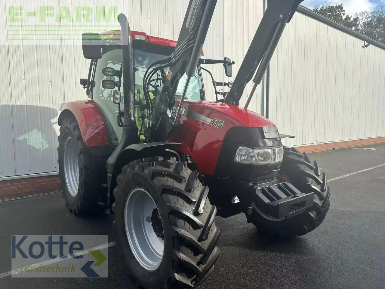 Case-IH maxxum 115 x-line X-LINE - Трактор: фото 4 Case-IH maxxum 115 x-line X-LINE - Трактор: фото 4