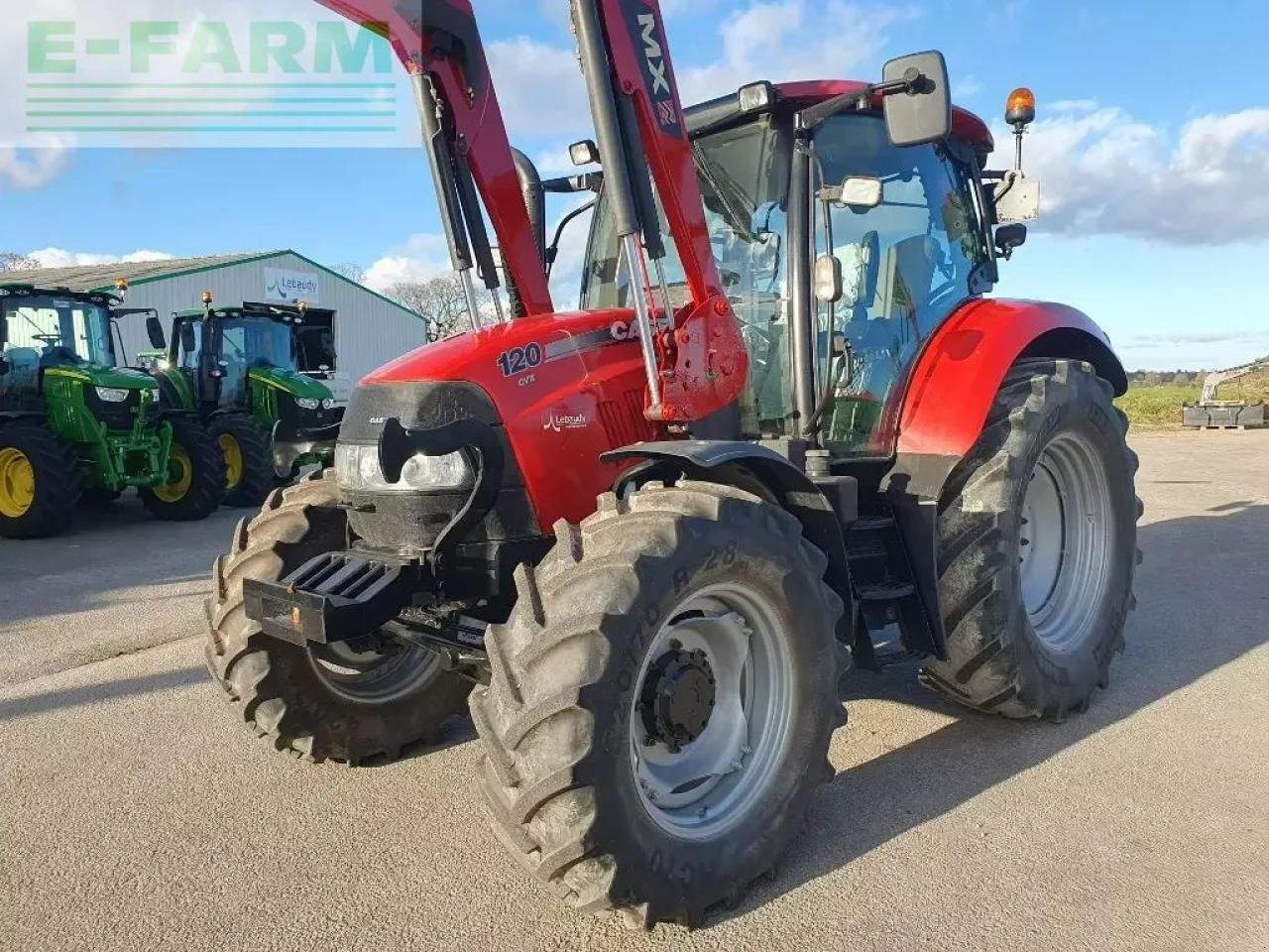 Case-IH maxxum 120 cvx CVX - Трактор: фото 1 Case-IH maxxum 120 cvx CVX - Трактор: фото 1