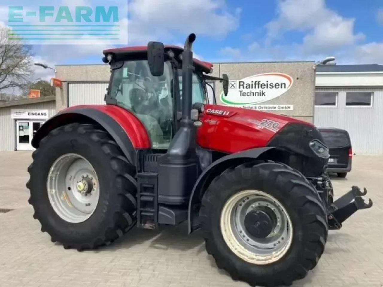 Case-IH optum 270 cvx CVX - Трактор: фото 1 Case-IH optum 270 cvx CVX - Трактор: фото 1