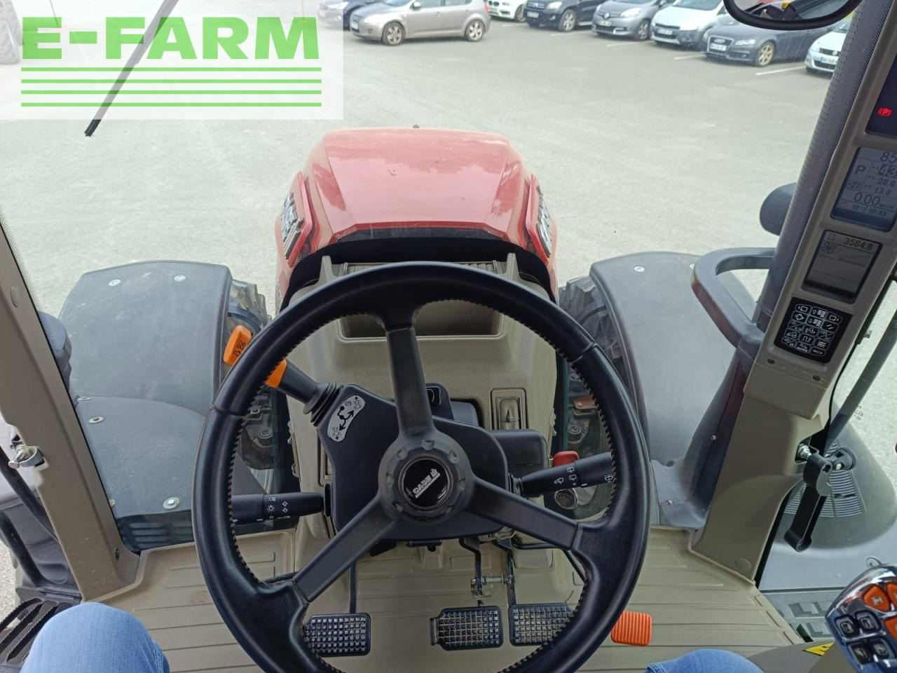 Трактор Case-IH optum 270 cvx CVX: фото 9