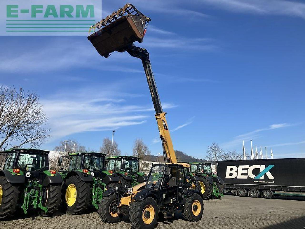 Caterpillar th 407 - Телескопический погрузчик: фото 1 Caterpillar th 407 - Телескопический погрузчик: фото 1