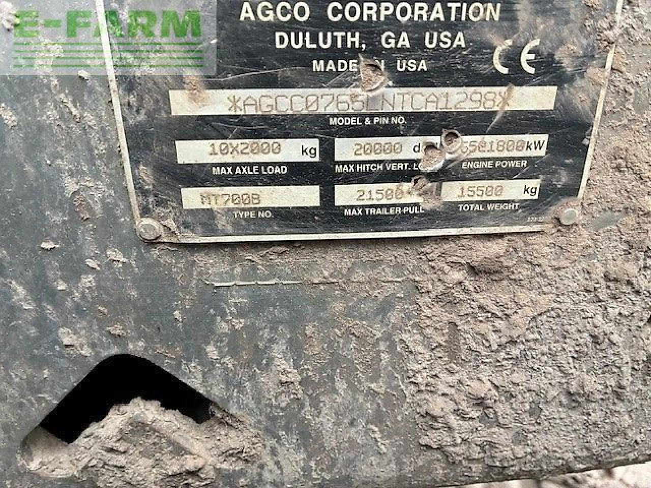 Challenger mt765b rupstractor + rtk gps - Трактор: фото 5 Challenger mt765b rupstractor + rtk gps - Трактор: фото 5