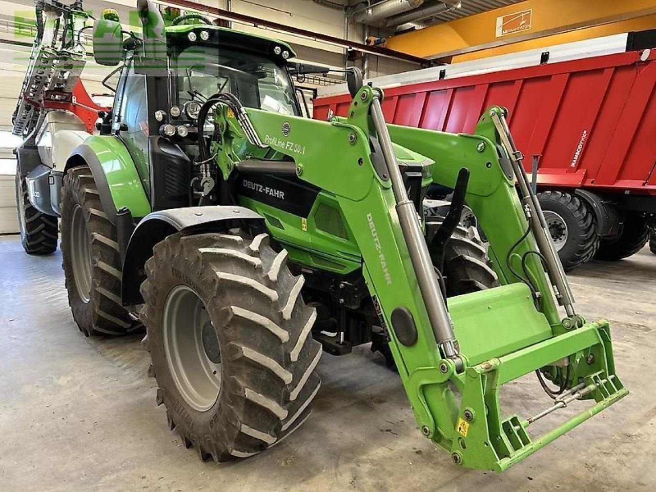 Deutz-Fahr 6.155 ttv - Трактор: фото 4 Deutz-Fahr 6.155 ttv - Трактор: фото 4