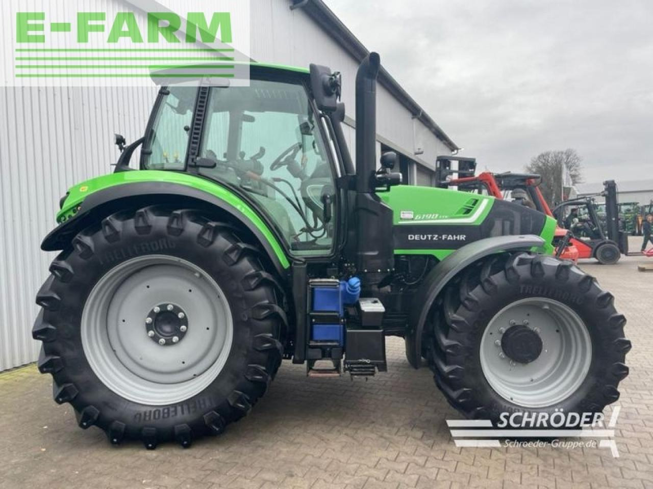 Deutz-Fahr agrotron 6190 ttv TTV - Трактор: фото 2 Deutz-Fahr agrotron 6190 ttv TTV - Трактор: фото 2