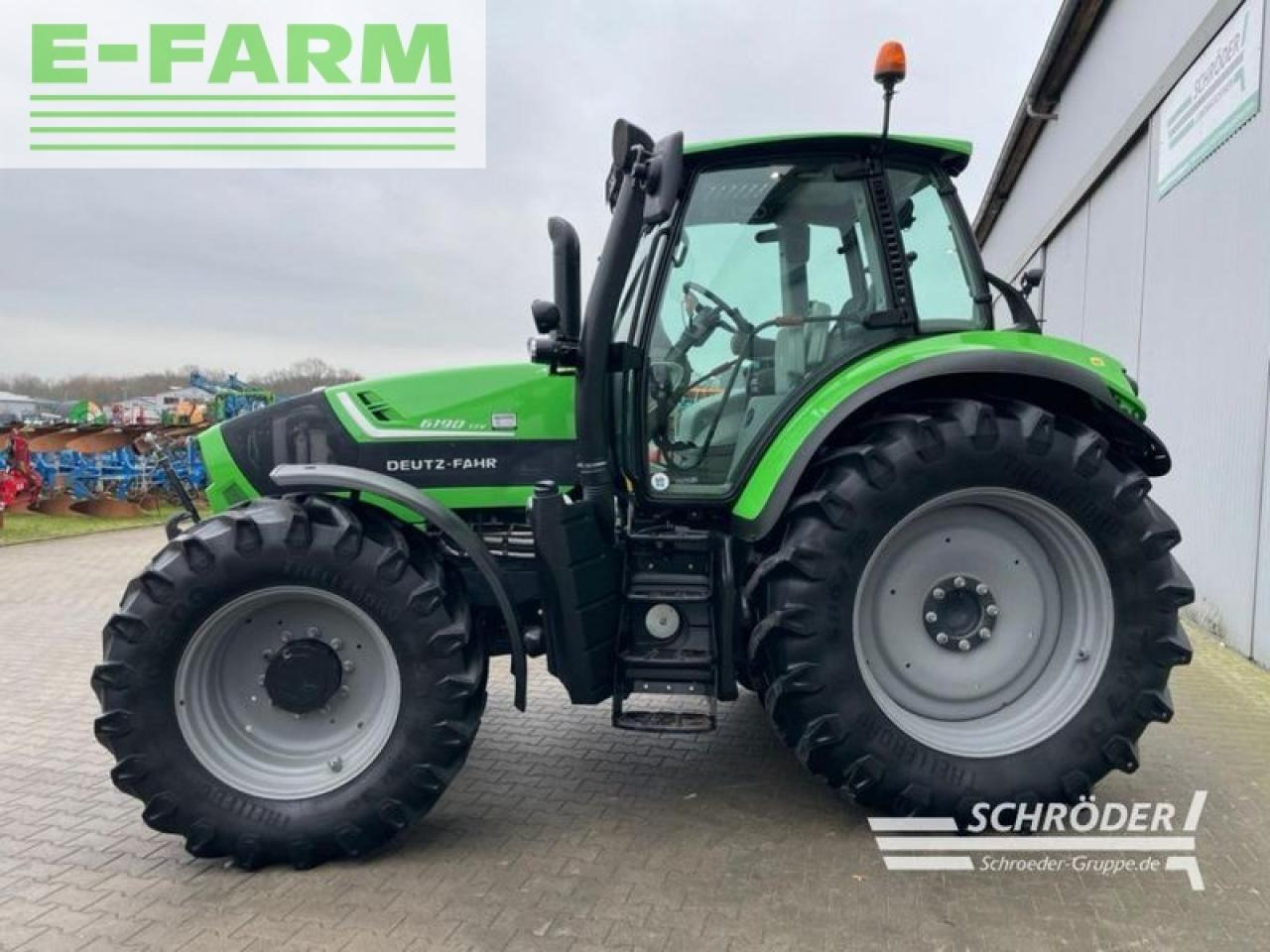 Deutz-Fahr agrotron 6190 ttv TTV - Трактор: фото 4 Deutz-Fahr agrotron 6190 ttv TTV - Трактор: фото 4